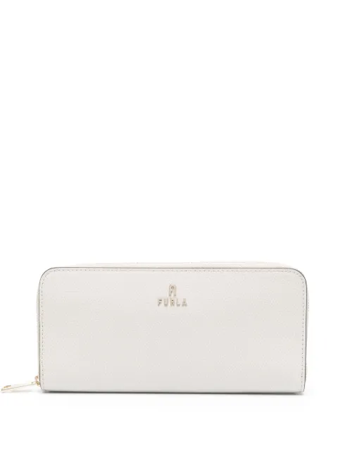 Furla Camelia logo-lettering leather wallet