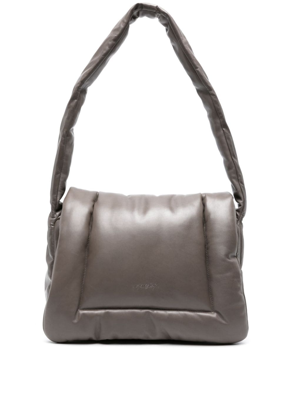 Shop Marsèll Cornicione Leather Shoulder Bag In Neutrals