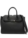 Valextra medium Milano leather tote bag - Black