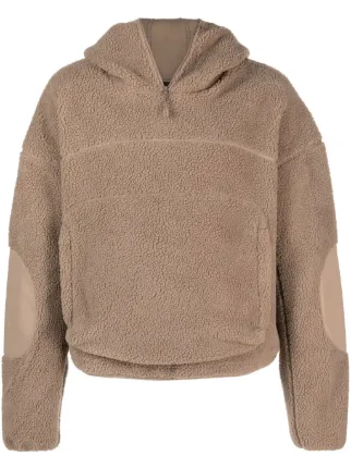 Fleece hoodie fluffy on sale