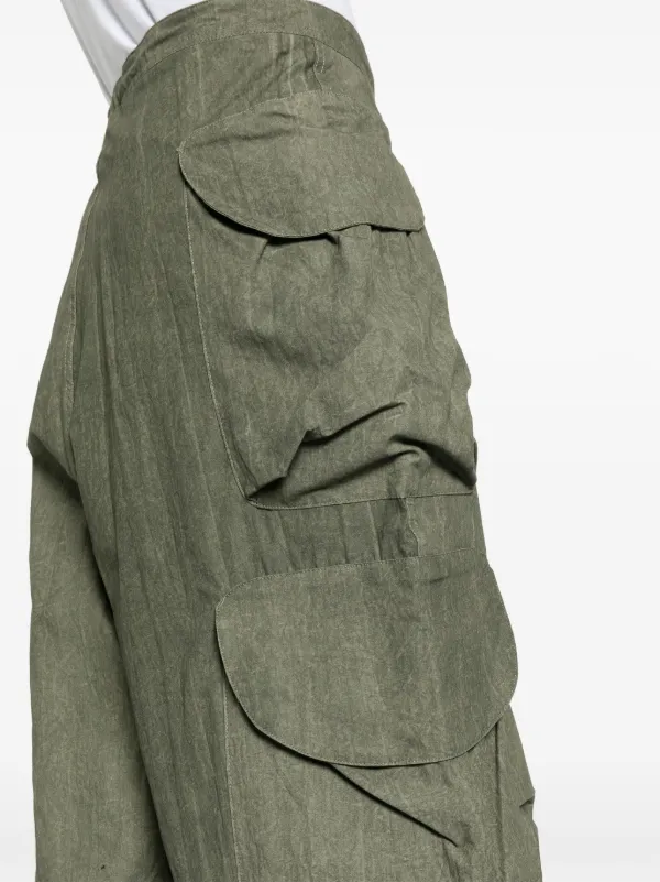 ENTIRE STUDIOS Gocar Cargo Trousers | Green | FARFETCH IN