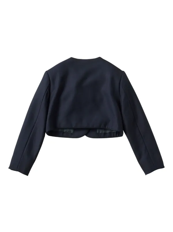 familiarジャケット Familiar クロップド ジャケット | ブルー | FARFETCH JP