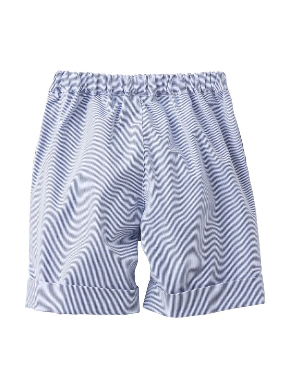 Familiar Shorts met decoratieve knoop Blauw