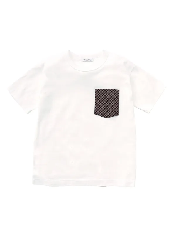 familiar チェック柄 Tシャツ familiar - familiar ファミリアチェック柄 Tシャツ 100 りんご