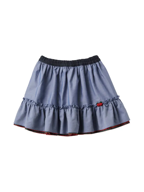 Familiar リバーシブル ミニスカート | レッド | FARFETCH JP