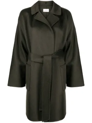 Arket melton wool belted on sale coat