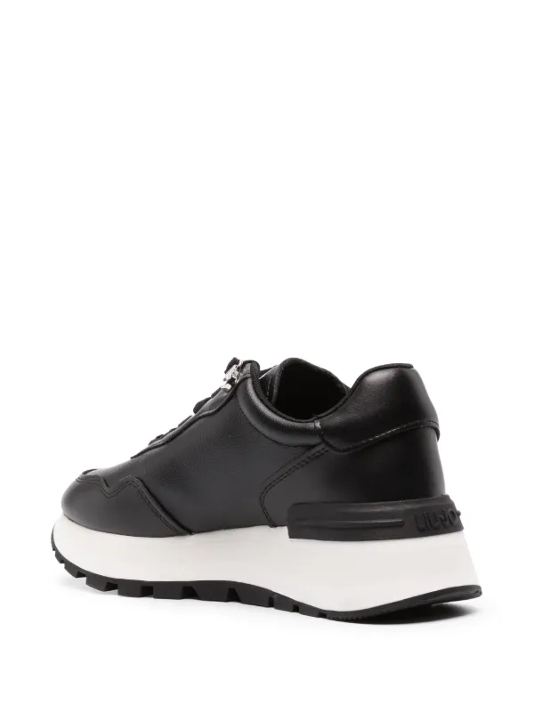 LIU JO★フェザートップス　ブラック　黒　定価約50000円 LIU JO Silvia 68 high-top Sneakers | Black | FARFETCH JO