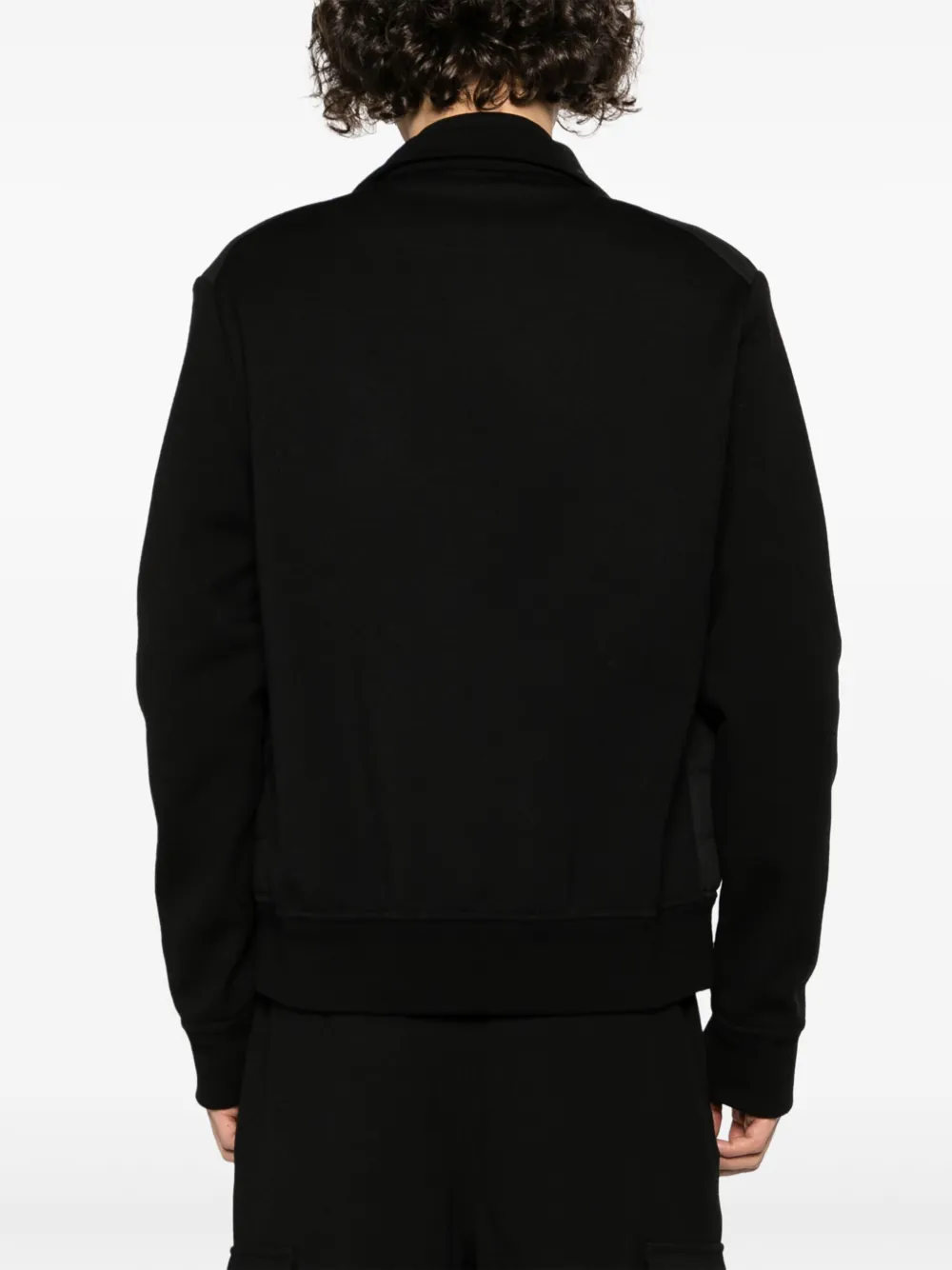 Ralph Lauren Purple Label Jack met visgraatpatroon Zwart