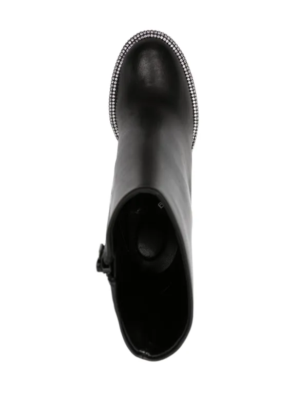Alexander Wang Kira 105mm Ankle Boots | Black | FARFETCH