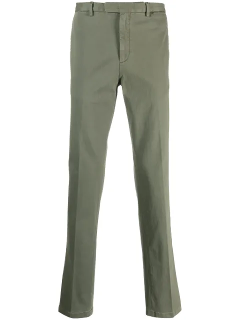 Boglioli pantalones chinos con diseño recto