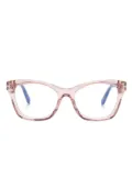 TOM FORD Eyewear square frame glasses - Pink