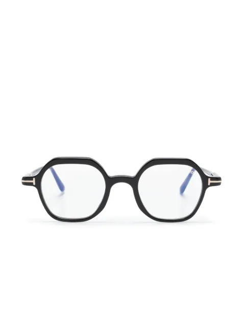 TOM FORD Eyewear FT5900B hexagonal-frame glasses