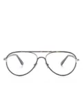 TOM FORD Eyewear FT5897B tortoiseshell pilot-frame glasses - Brown