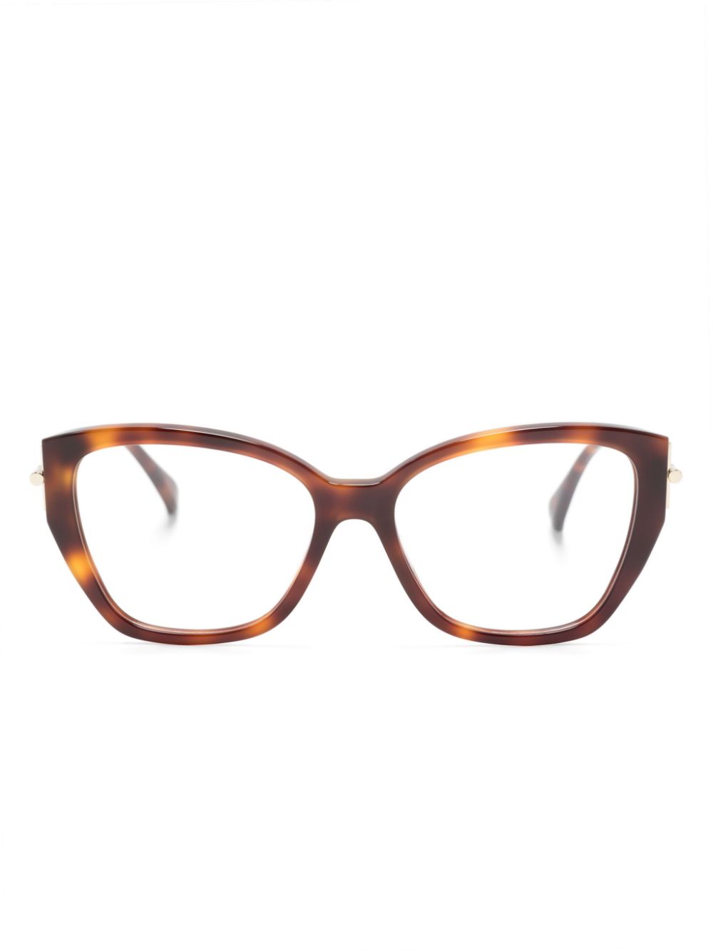 tortoiseshell cat-eye-frame sunglasses