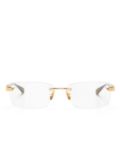 Maybach eyewear The Regent I frameless glasses - Gold