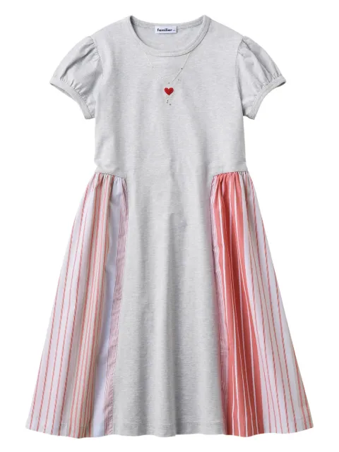 familiar Midikleid mit Herzmotiv