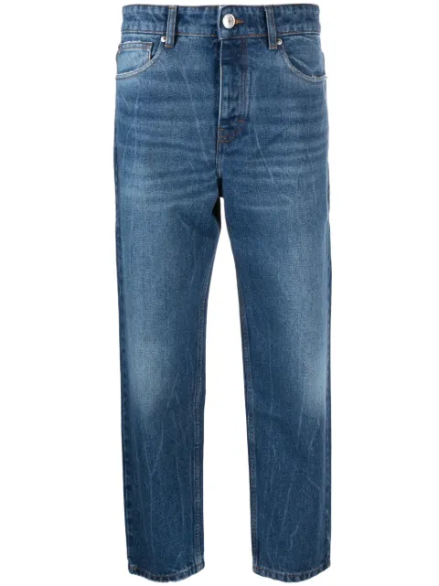 AMI Paris low-rise straight-leg jeans