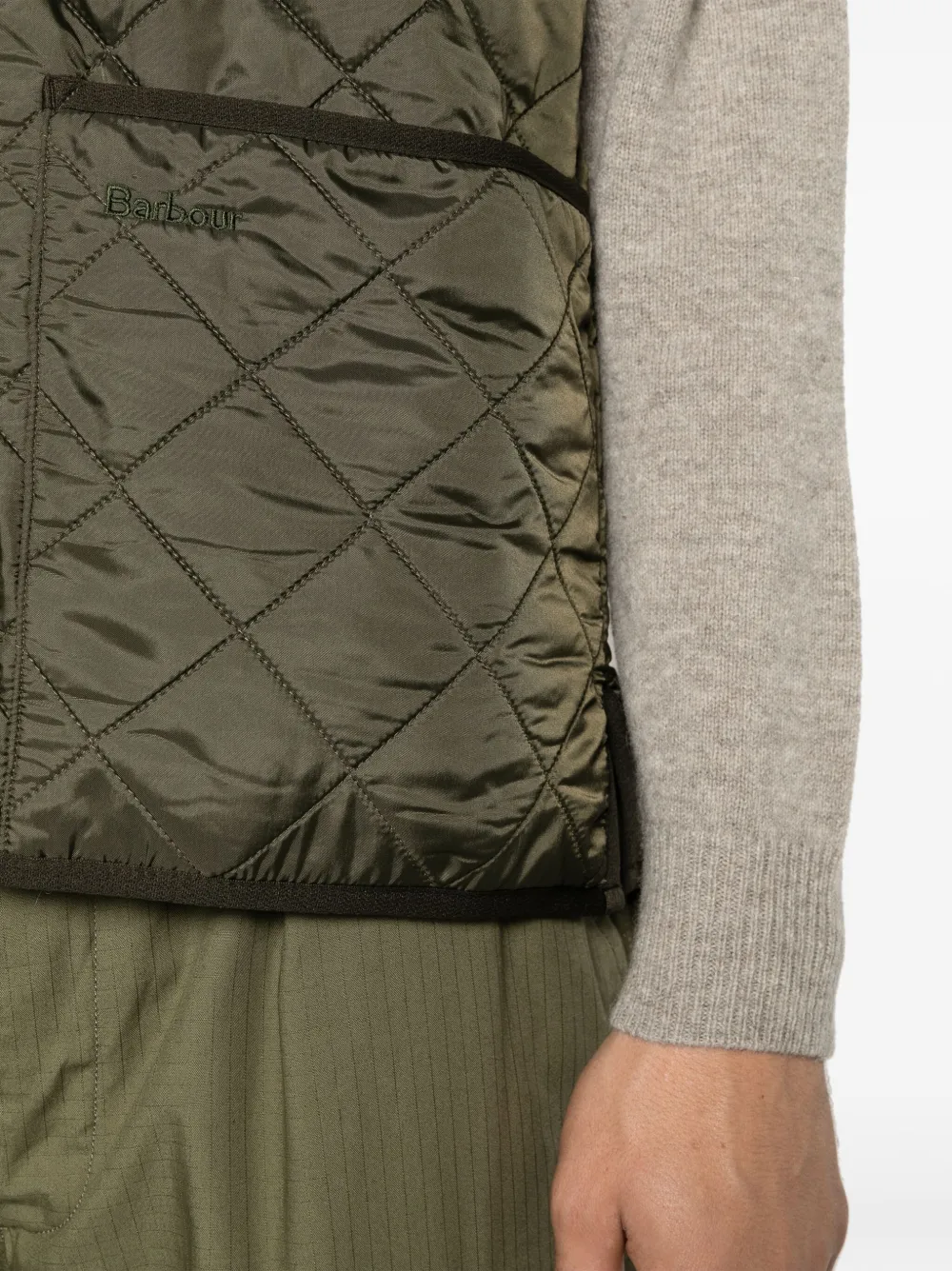Barbour Omkeerbaar jack Groen
