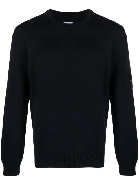 C.P. Company Lens-detail knitted jumper