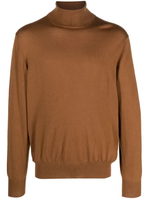 D4.0 virgin wool roll-neck jumper