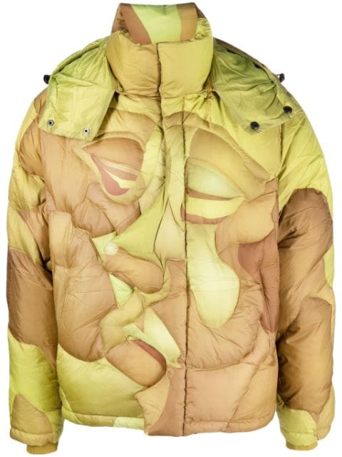 KidSuper Kissing padded jacket