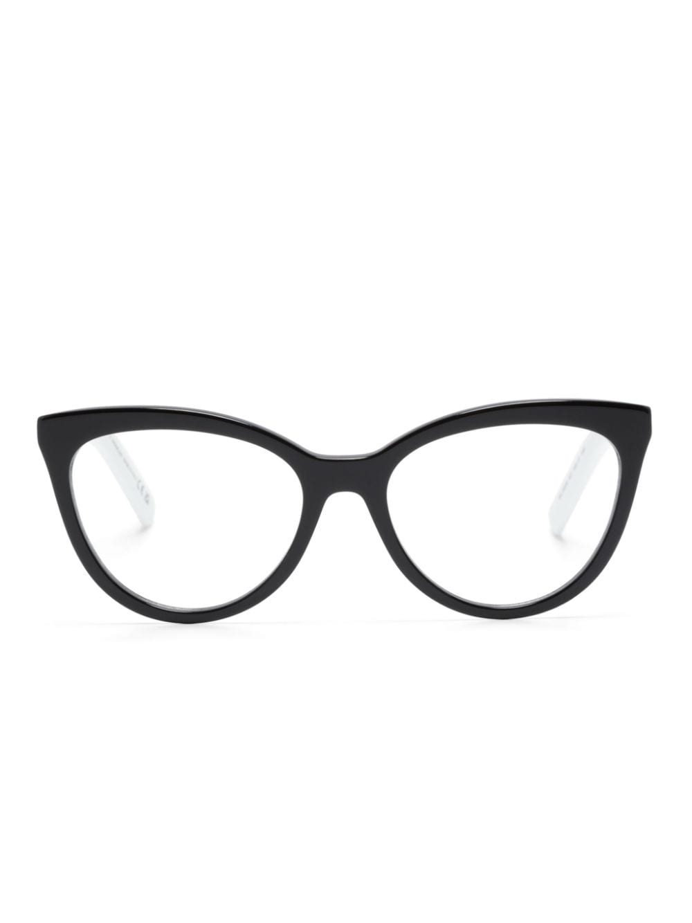 Moncler Eyewear ML5208 001 bril met cat-eye montuur Zwart