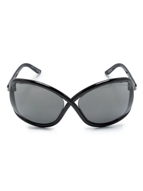 TOM FORD Eyewear نظارة شمس 'بيتينا' بإطار فراشة 