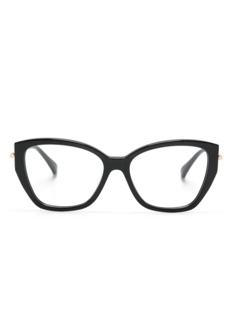 Max Mara Eyewear logo-engraved cat-eye glasses Women