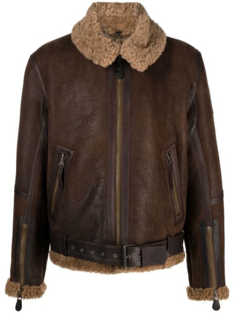 Belstaff Wilder zip-up biker jacket