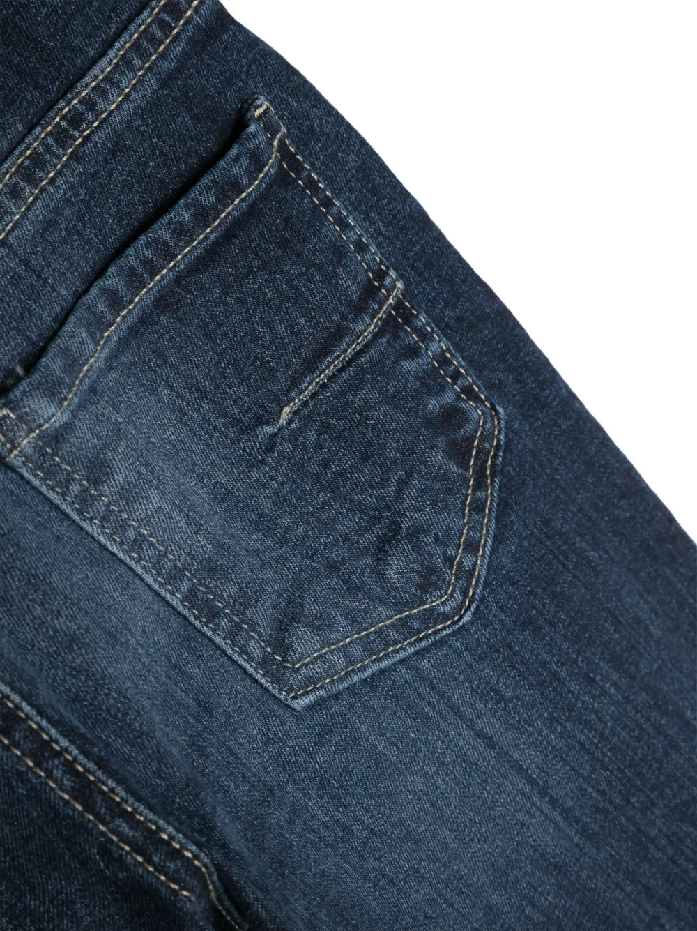 Paolo Pecora Mid-rise Slim-cut Jeans In Blue