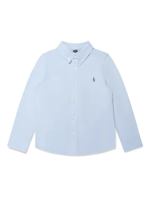 POLO RALPH LAUREN KIDS قميص قطن بشعار 'بولو بوني'