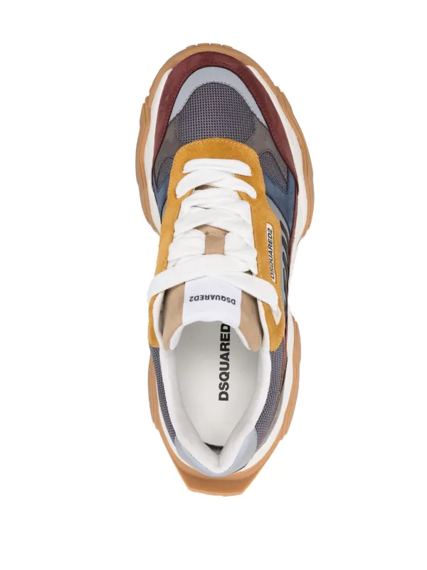 DSQUARED2 Zapatillas Wave Con Cordones Gris FARFETCH ES