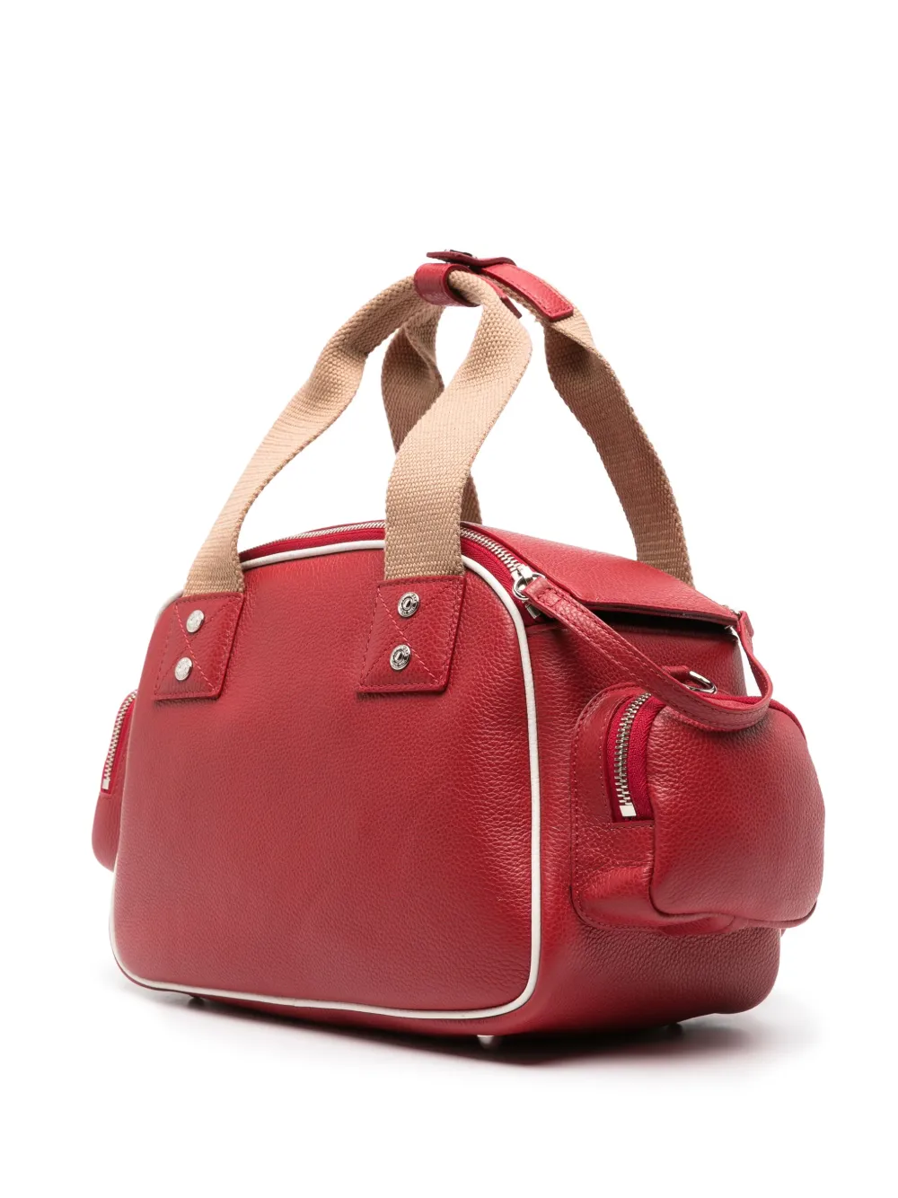 DSQUARED2 Leren shopper Rood