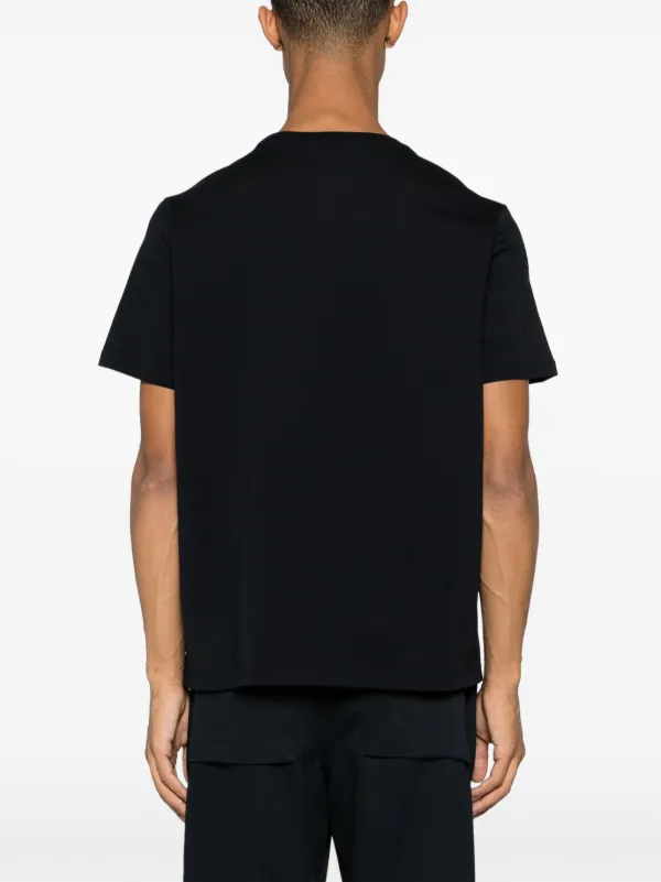 Tシャツ・カットソー MAJESTIC FILATURES Crew-neck T-shirt in silk and cotton Majestic Filatures crew-neck Cotton T-shirt | Blue | FARFETCH