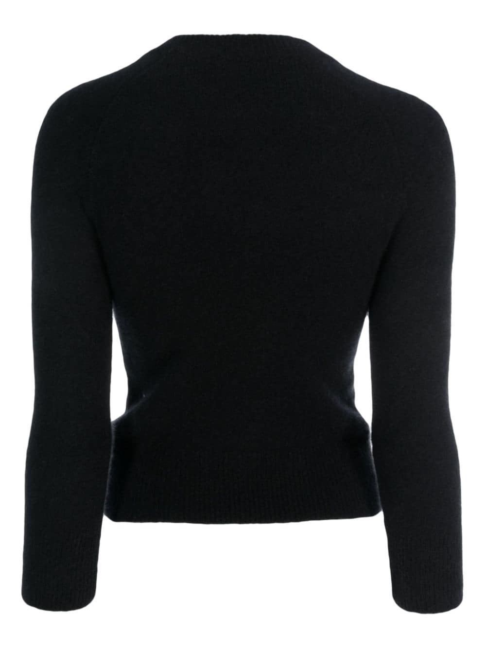 MRZ crew-neck cashmere-blend jumper - Zwart