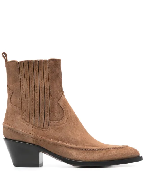 Bottines chelsea 50 mm en daim - Buttero - Modalova