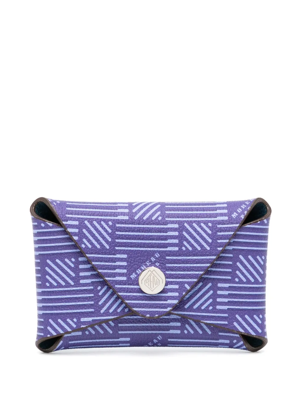 Moreau Origami Flap Wallet In Purple