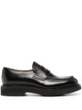 Church's leather penny loafers - Black