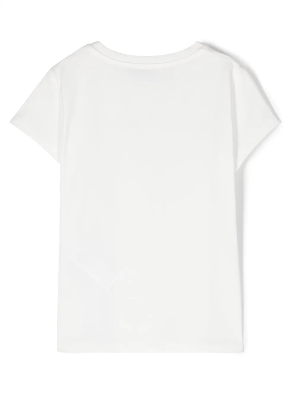 Miss Blumarine logo-embellished T-shirt - Wit