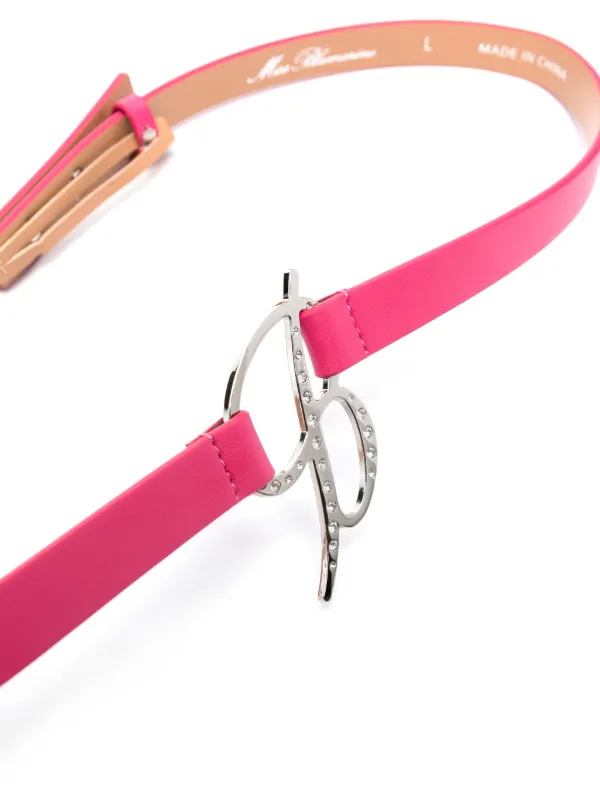 Hot Pink Embellished Buckle Belt Hot Pink Embellished Buckle Belt