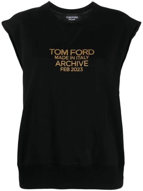 TOM FORD logo-print cotton T-shirt