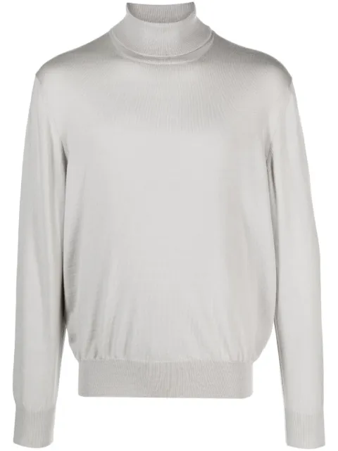 D4.0 virgin wool roll-neck jumper
