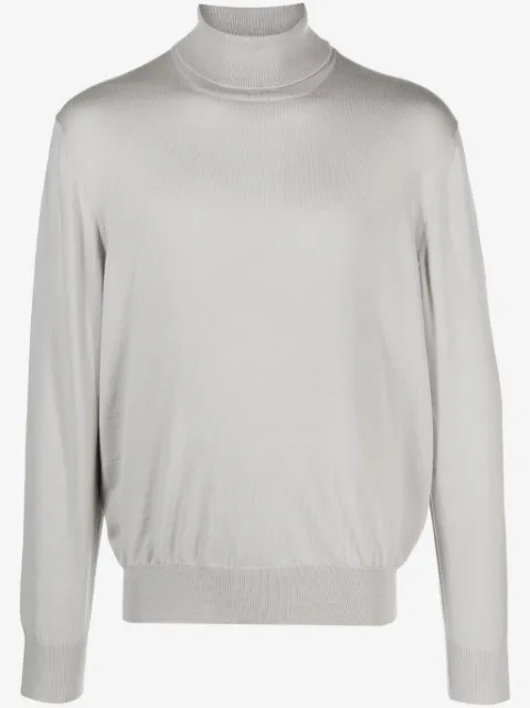 D4.0 virgin wool roll-neck jumper