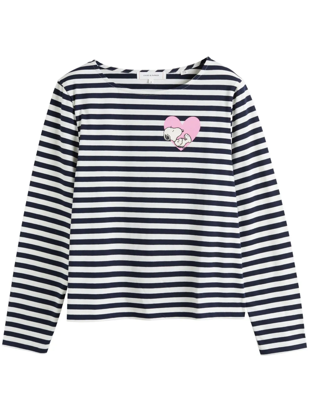 Chinti Parker x Peanuts Snoopy Striped T shirt Farfetch