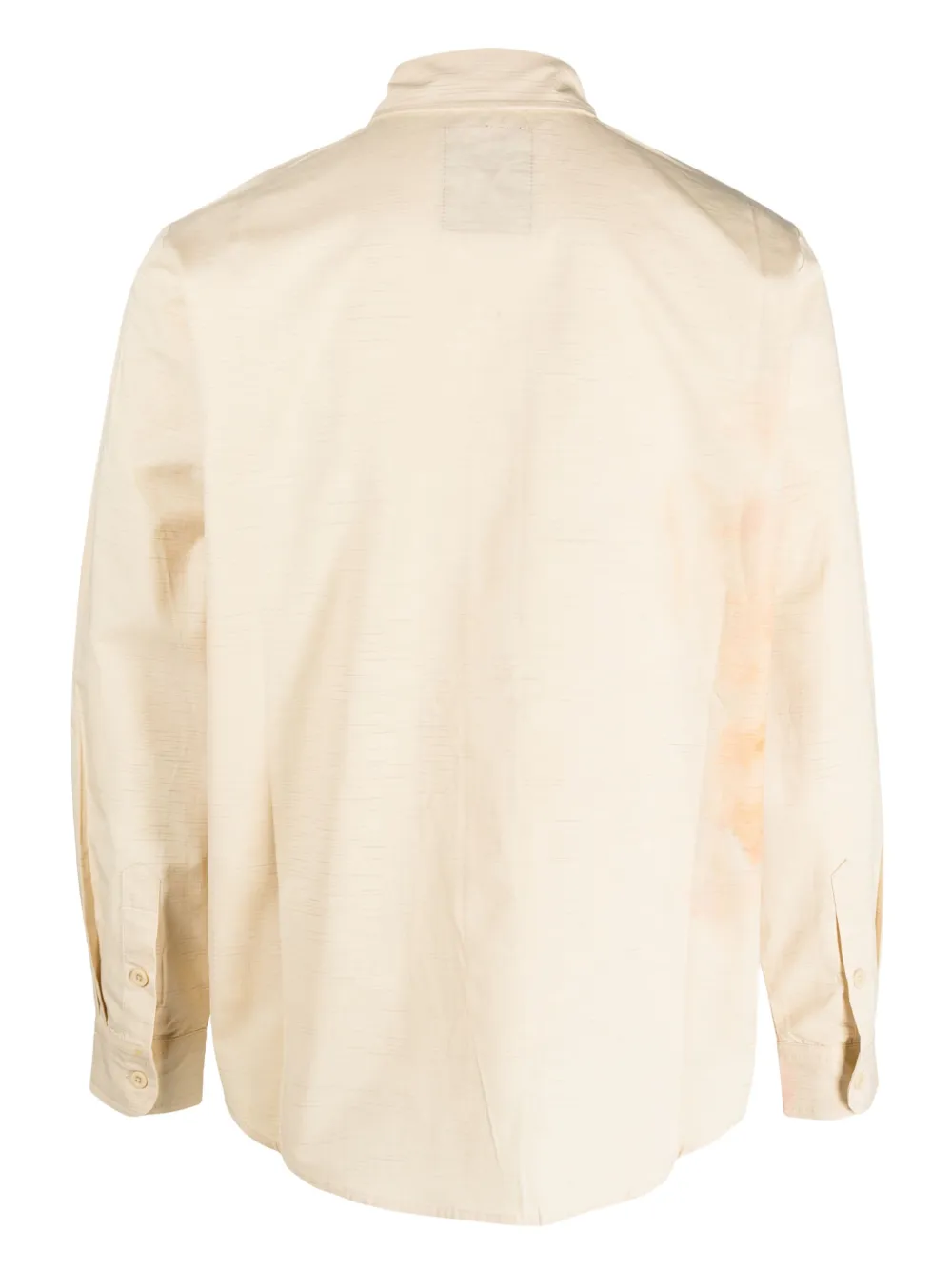 KidSuper Painted Face button-up shirt - Beige