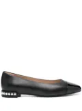 Stuart Weitzman Pearl Flat leather ballerina shoes - Black