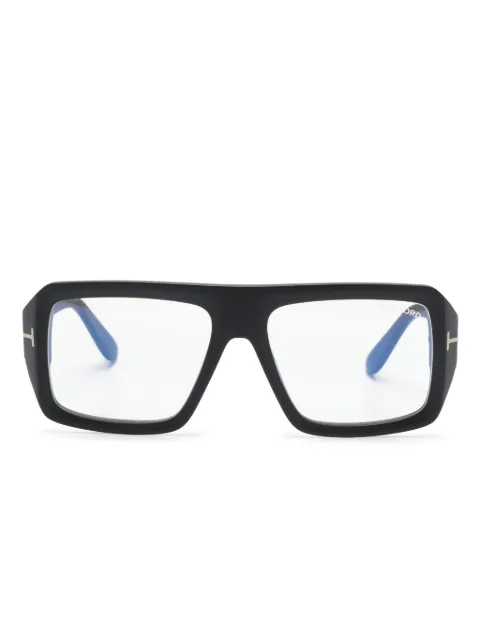 TOM FORD Eyewear Occhiali squadrati con logo inciso