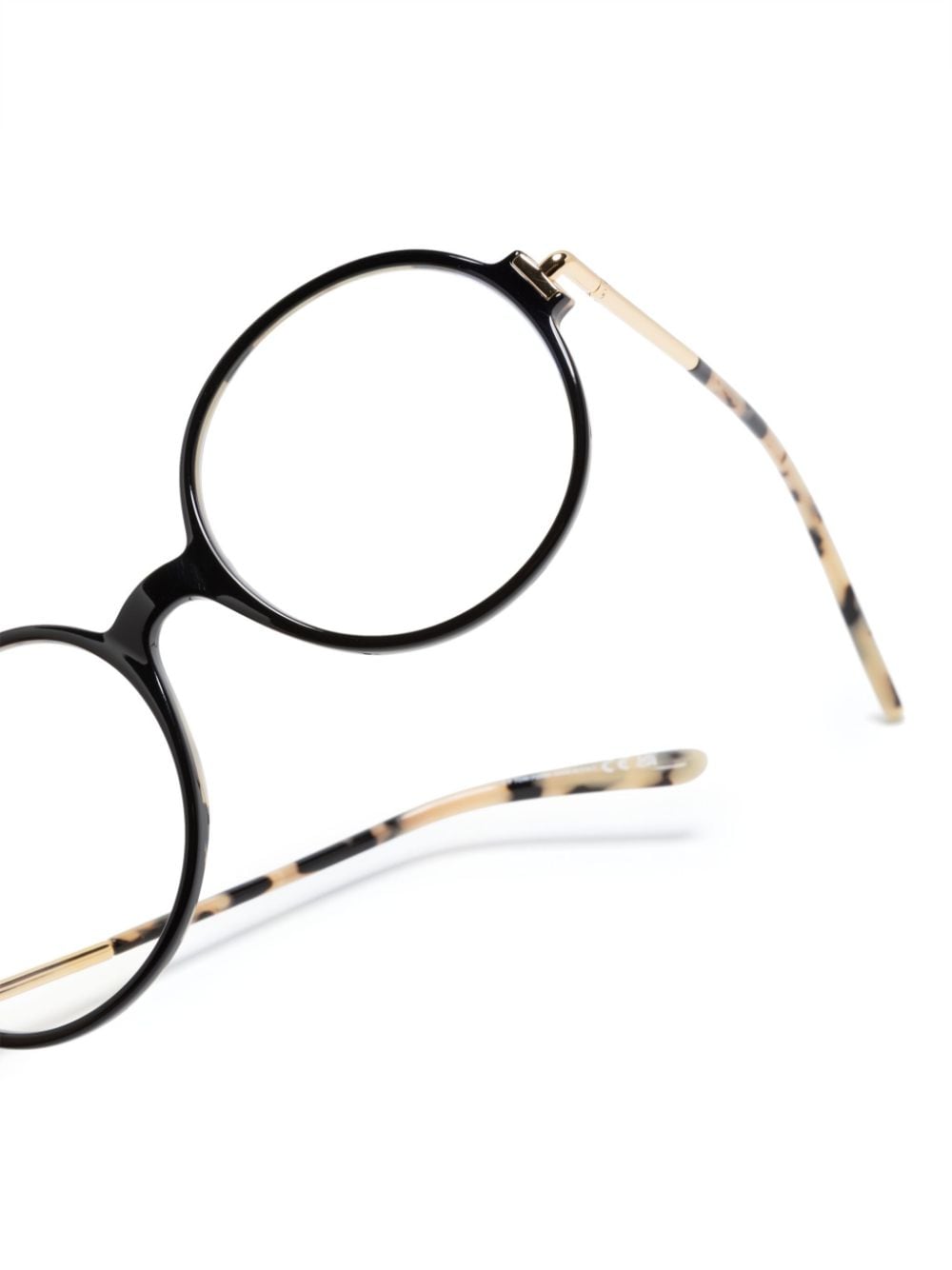 TOM FORD Eyewear FT5914B bril met rond montuur Zwart