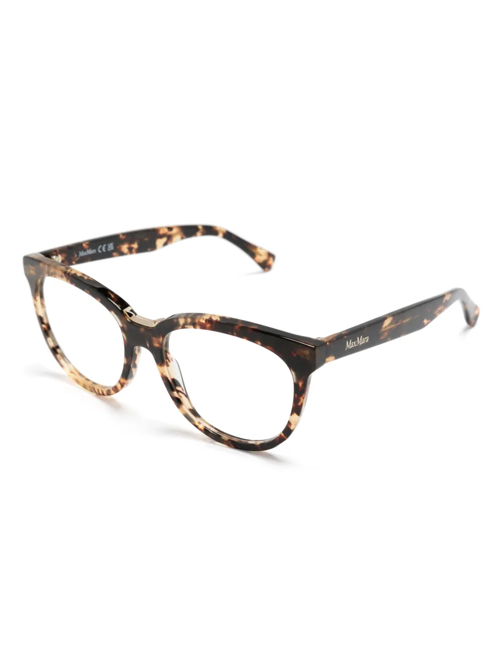 Max Mara Eyewear Zonnebril met cat-eye montuur Bruin