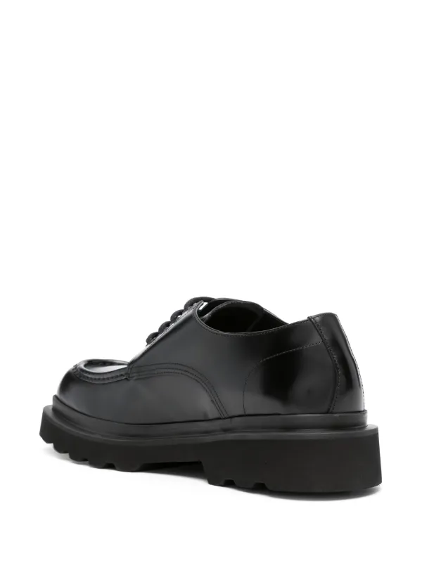 Dolce & Gabbana square-toe Leather Derby Shoes - Farfetch